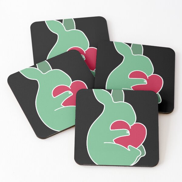 Item preview, Rabbit holding a heart designed and sold by THOMSONsd.