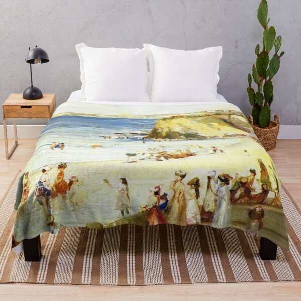 Item preview, Newquay Town Beach - Charles Conder designed and sold by Vintage Designs +.