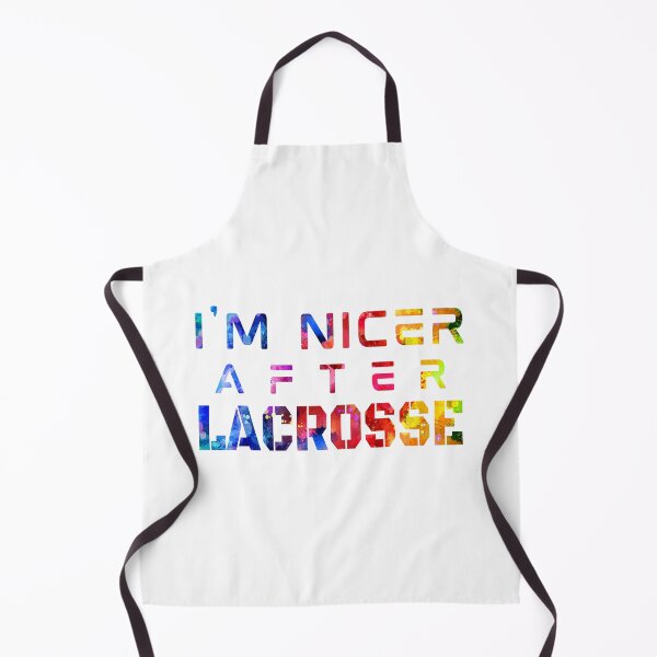Item preview, I'm Nicer After Lacrosse watercolor designed and sold by Joanna-Asia.