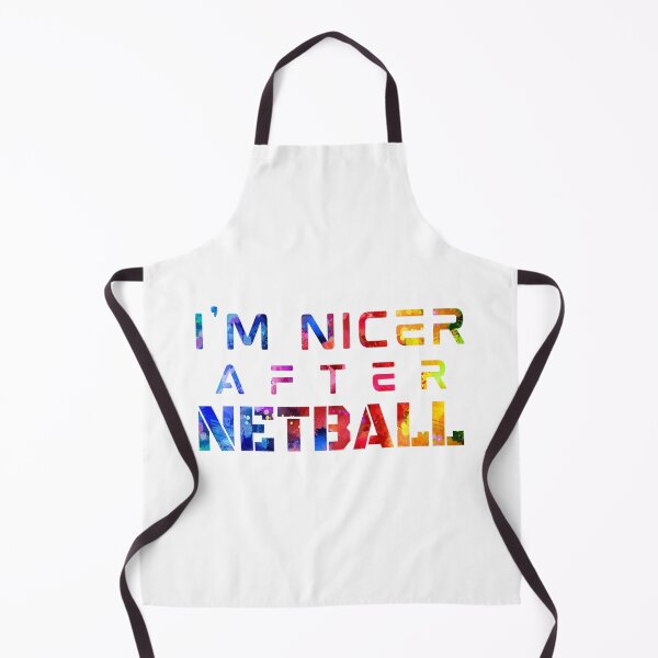 Item preview, I'm Nicer After Netball watercolor designed and sold by Joanna-Asia.