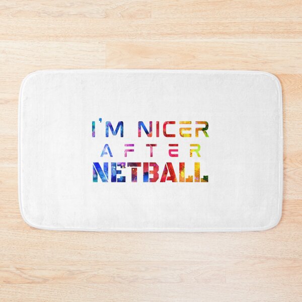 Item preview, I'm Nicer After Netball watercolor designed and sold by Joanna-Asia.
