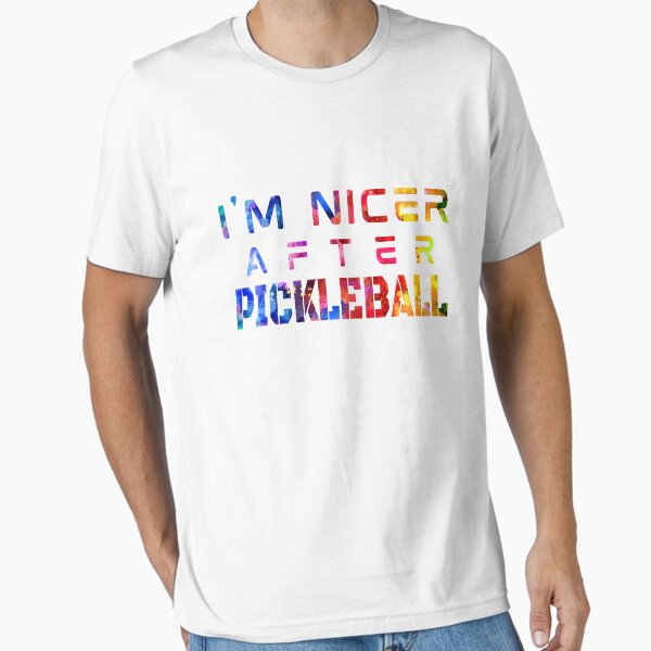 Item preview, I'm Nicer After Pickleball watercolor designed and sold by Joanna-Asia.
