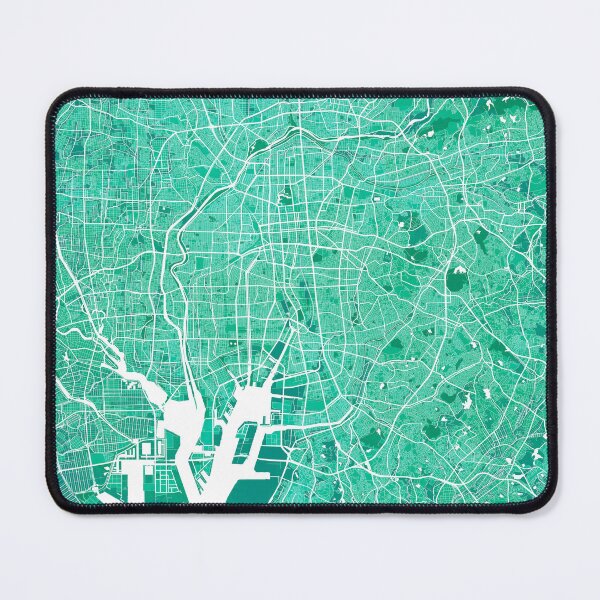 Item preview, Nagoya City Map of Japan - Watercolor designed and sold by deMAP.