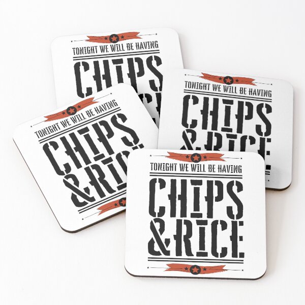 Item preview, Tonight We Will Be Having Chips And Rice Military designed and sold by 133DandC.