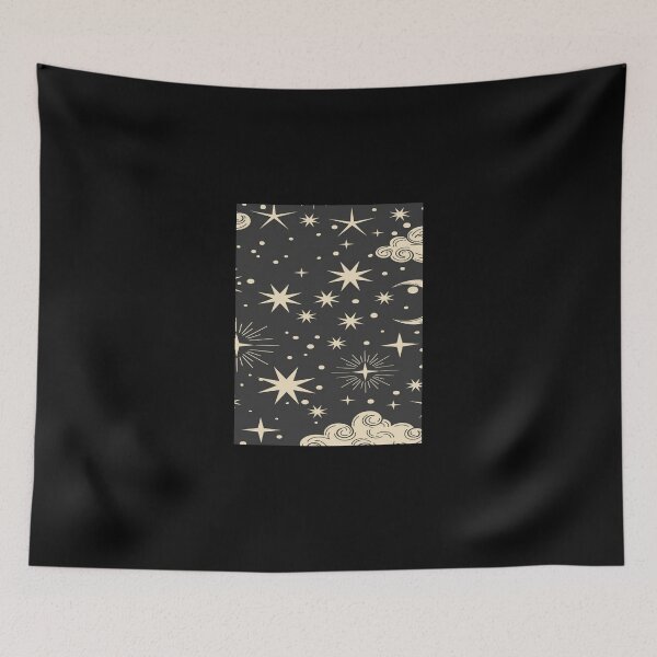 Item preview, The night sky with stars and moons designed and sold by THOMSONsd.