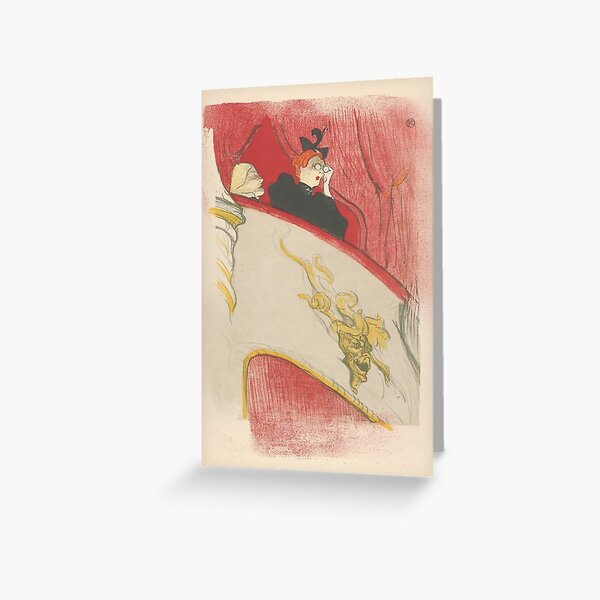 Item preview, Viewer at the Moulin Rouge - Toulouse Lautrec designed and sold by Vintage Designs +.