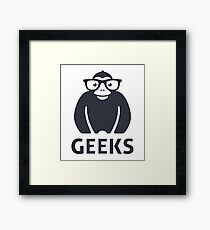 geeks Framed Print