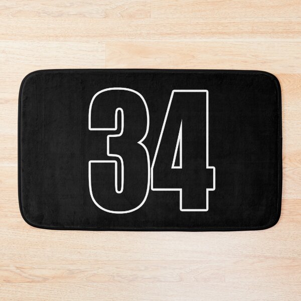 Item preview, 34 number number football designed and sold by GeogDesigns.