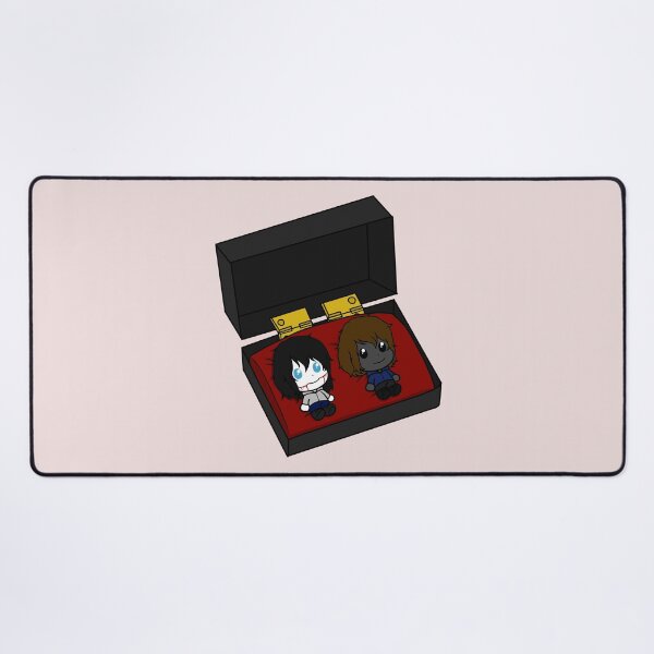 Item preview, jeff the killer and eyeless jack chibi figure designed and sold by EveryCuteThings.
