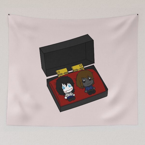 Item preview, Figura chibi de jeff the killer y jack sin ojos designed and sold by EveryCuteThings.