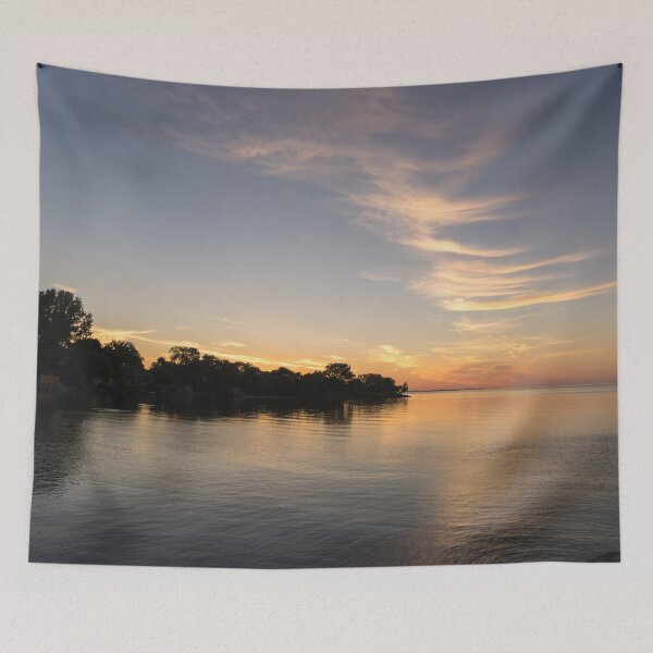 Item preview, Lakeside Reverie - Awaiting Sunrise on Lake Ontario in West End Toronto designed and sold by Georgia Mizuleva.