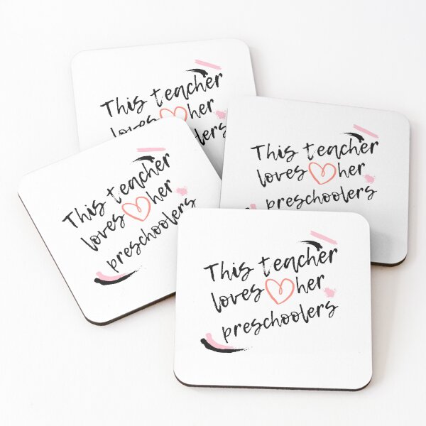 Item preview, This Teacher Loves Her Preschoolers T-Shirt designed and sold by WilkDesign.