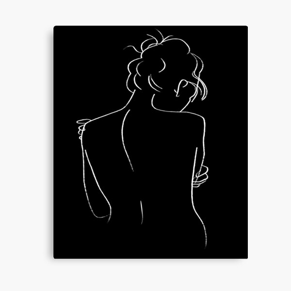 Female Body Outline, Curvy Woman Body Contour, Horizontal Woman Figure  Print, Printable Wall Art, Digital Download Print Art DIGITAL FILE -   Canada
