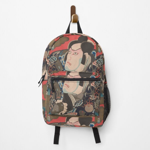 Vista previa del artículo con la obra «Actor de Kabuki como Samurai (Actor de Kabuki Ichikawa Ebizō V como Kumagai Jirō Naozane)», diseñado y vendido por leafsquare.