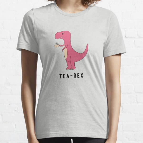 TEA REX KIDS CHILDRENS T-SHIRT TOP FUNNY CUTE CARTOON DESIGN TOP BOYS GIRLS 