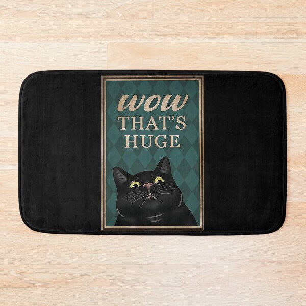Item preview, wow that's huge black cat lover designed and sold by TeganCrafford.