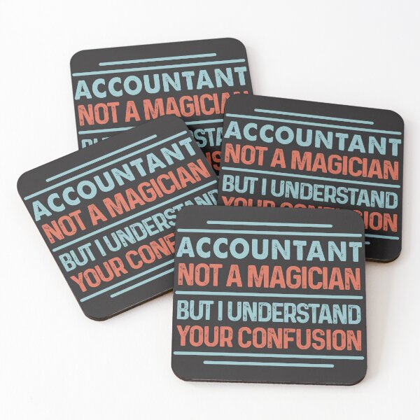 Item preview, Accountant Not A Magician Sticker But I Understand Your Confusion - Funny Accountant Quote Gift Idea For Men and Womens designed and sold by Mmmm3344.