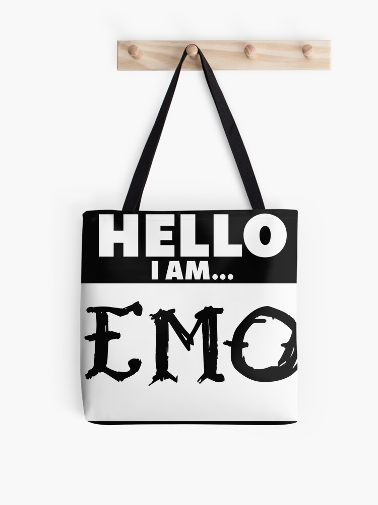 Tote Bag Emo Par Itwasallmydream Redbubble