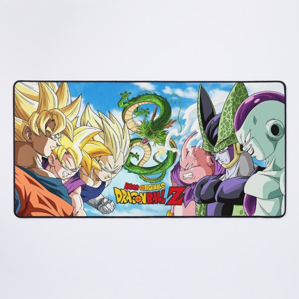 Mousepad Dragon Ball Anime Desenho Goku Gohan Super Saiyajin Esferas do  Dragão personalizado com apoio