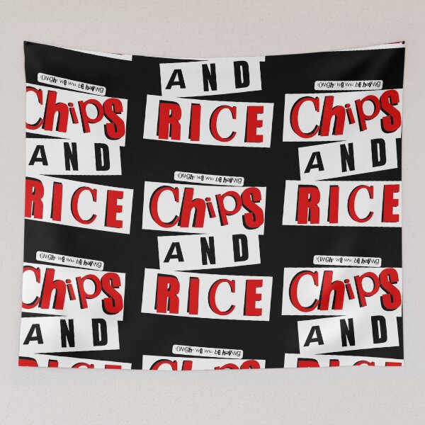 Item preview, Tonight We Will Be Having Chips And Rice Punk designed and sold by 133DandC.