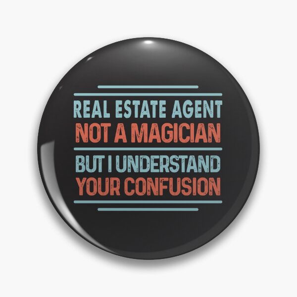 Item preview, Real Estate Agent Not A Magician Sticker But I Understand Your Confusion - Funny Real Estate Agent Quote Gift Idea For Men and Womens designed and sold by Mmmm3344.