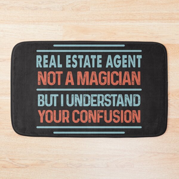 Item preview, Real Estate Agent Not A Magician Sticker But I Understand Your Confusion - Funny Real Estate Agent Quote Gift Idea For Men and Womens designed and sold by Mmmm3344.