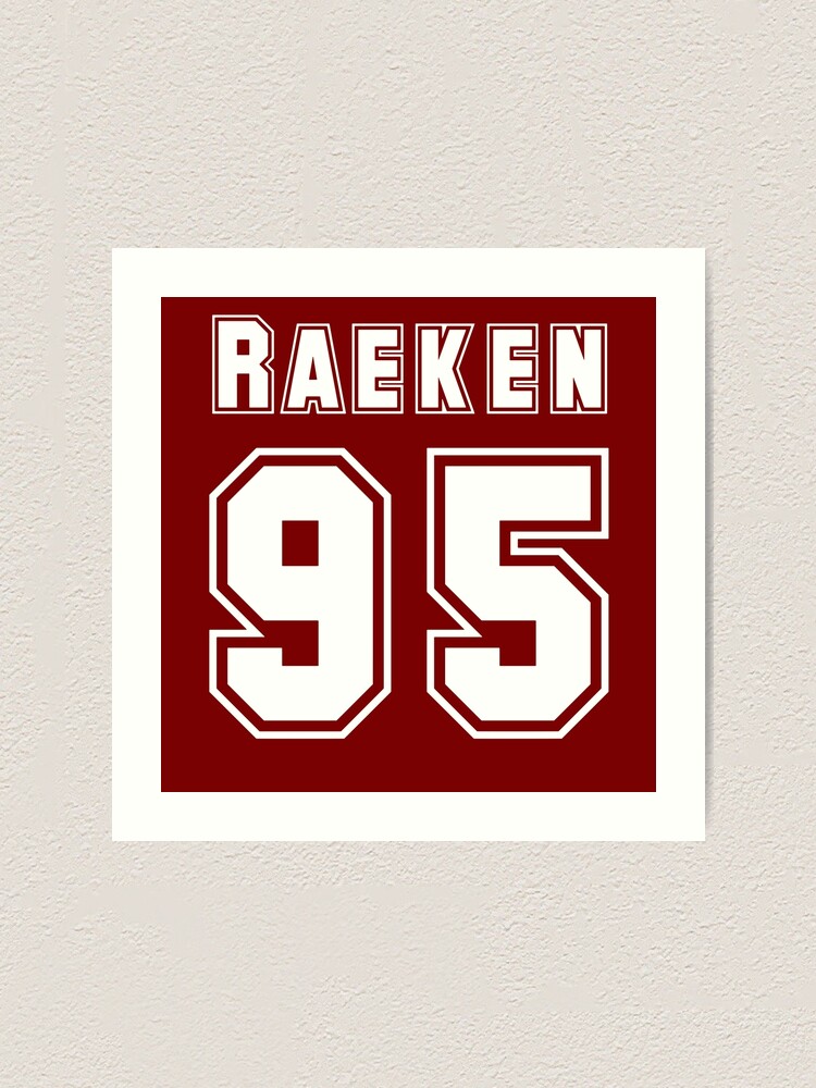 "Theo Raeken 95 Lacrosse Number Teen Wolf" Art Print by Quotesforus Redbubble