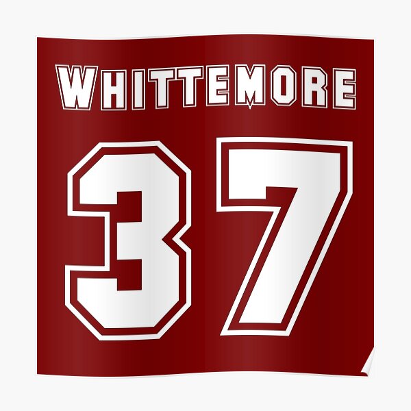 "Jackson Whittemore 37 Lacrosse Number Teen Wolf" Poster for Sale by