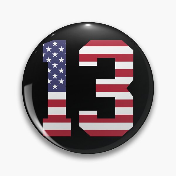 Item preview, United States Number 13 Classic T-Shirt designed and sold by ethenfran6.