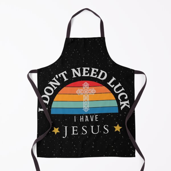 Item preview, I Dont Need Luck I Have Jesus T-Shirt designed and sold by WilkDesign.