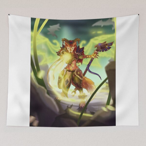Item preview, Worgen Druid Dragon Aspect designed and sold by Hannahups.