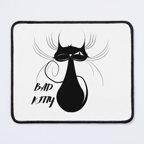 Item preview, Black cat with a mean face. designed and sold by EMIPRINCESS.
