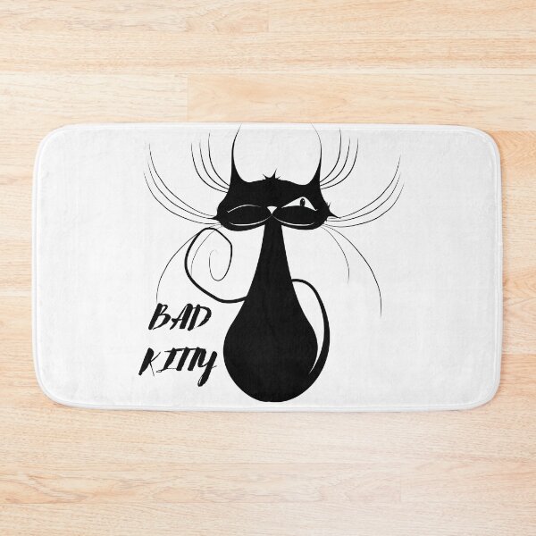 Item preview, Black cat with a mean face. designed and sold by EMIPRINCESS.