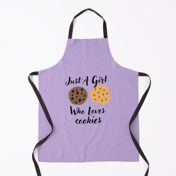 Item preview, Just A Girl Who Loves cookies Bake Lovers designed and sold by medbouk1.