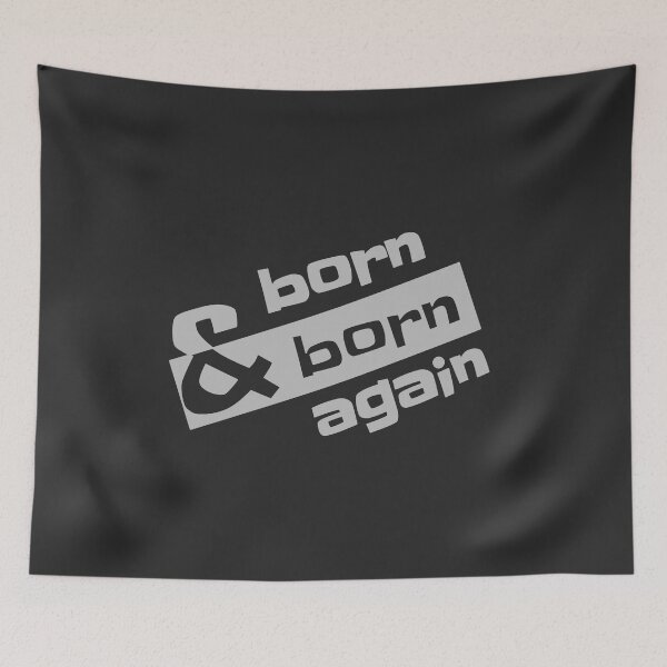 Item preview, Christian Design - Born and Born Again designed and sold by simplydesignart.