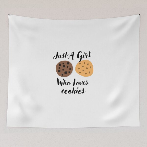 Item preview, Just A Girl Who Loves cookies Bake Lovers designed and sold by medbouk1.