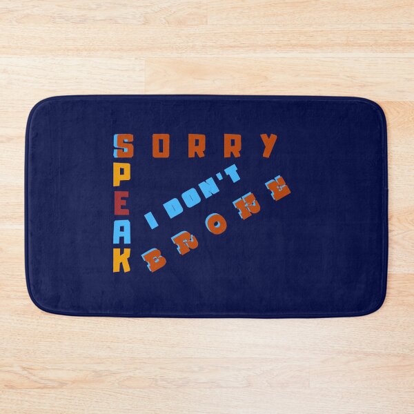 Item preview,  I Don't Speak Broke , Funny quotes designed and sold by artidesgn.