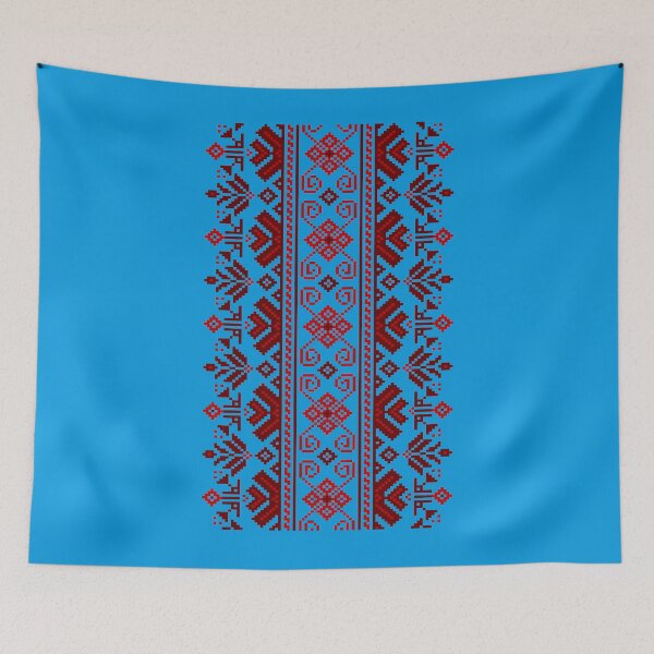 Item preview, Ukrainian Folk Ornament - Thread Embroidery Thread Embroidery-Ukrainian Folk Ethnic Pattern Ornament designed and sold by ArtyomYakovenko.