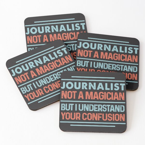Item preview, Journalist Not A Magician Sticker But I Understand Your Confusion - Funny Journalist Quote Gift Idea For Men and Womens designed and sold by Mmmm3344.