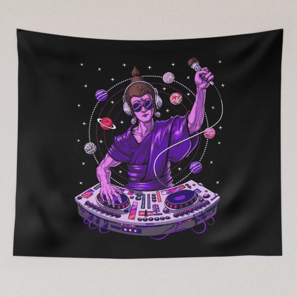 Item preview, Buddha Psychedelic DJ designed and sold by underheaven.