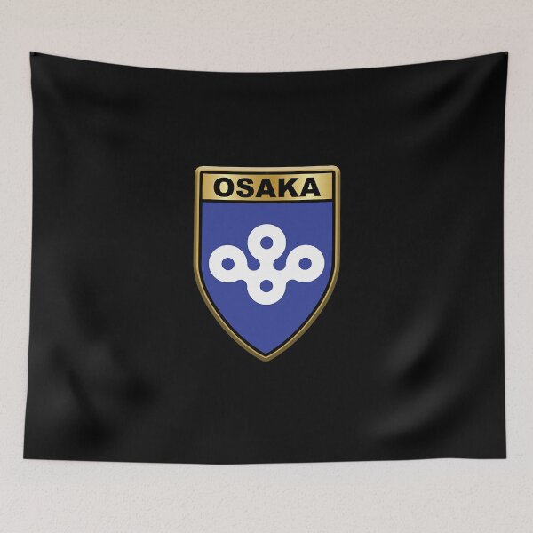 Item preview, OSAKA PREFECTURE Flag Gifts designed and sold by HEADfdv.