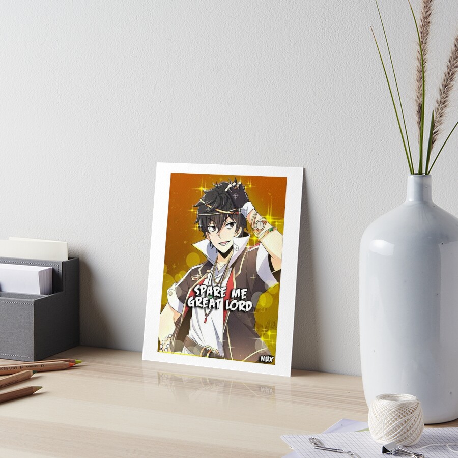 Spare Me Great Lord Anime Art Print for Sale by Anime Store