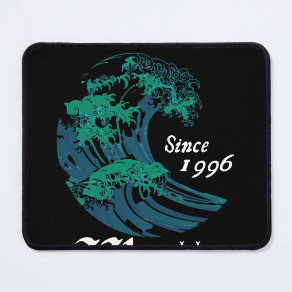 Item preview, Retro Green Ocean Waves Dance with the Great Waves Off Since 1996s designed and sold by HEADfdv.