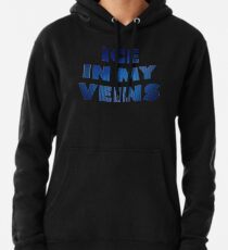 Ice in my veins basketball Pullover Hoodie
