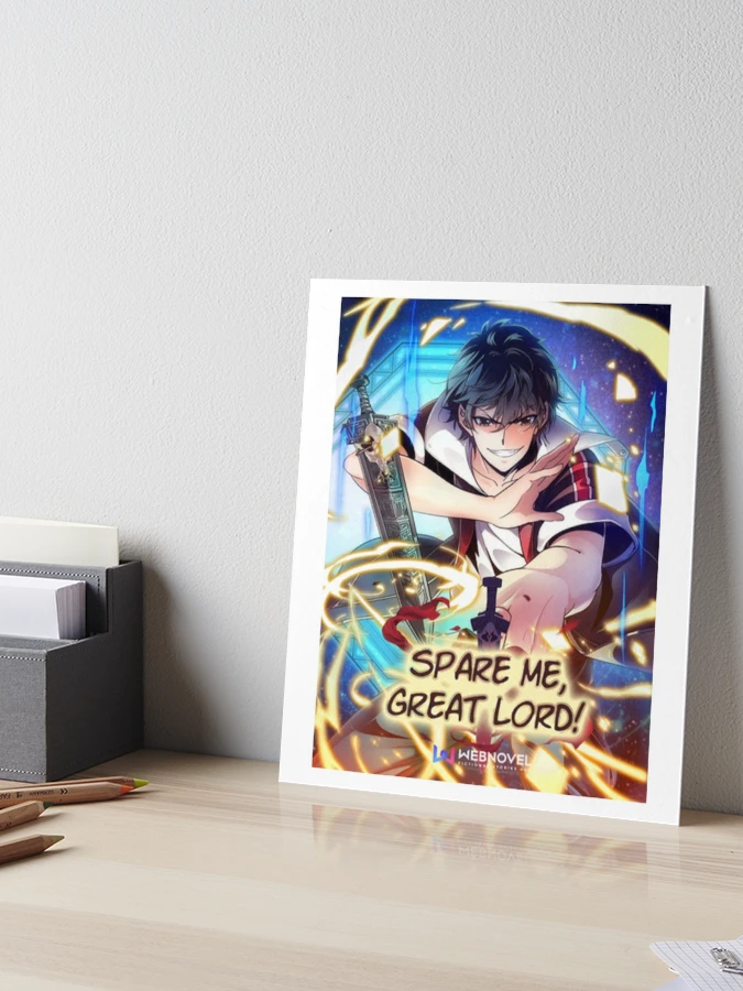 Spare Me Great Lord Anime Sticker for Sale by Anime Store