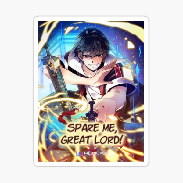 Spare Me Great Lord Anime Sticker for Sale by Anime Store