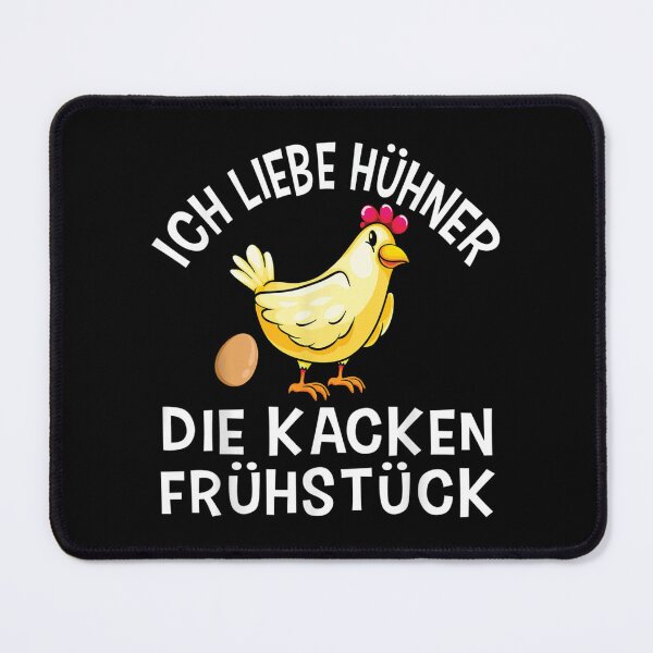 Item preview, Ich liebe Hühner, die komisch beim Frühstück kacken designed and sold by zacben.