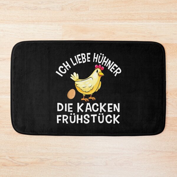 Item preview, Ich liebe Hühner, die komisch beim Frühstück kacken designed and sold by zacben.