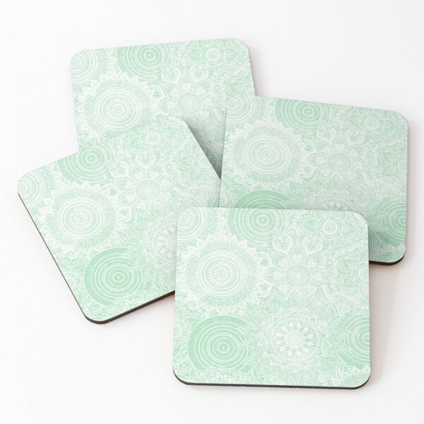 Item preview, White Mandala Collection Green Design designed and sold by InovArtS.