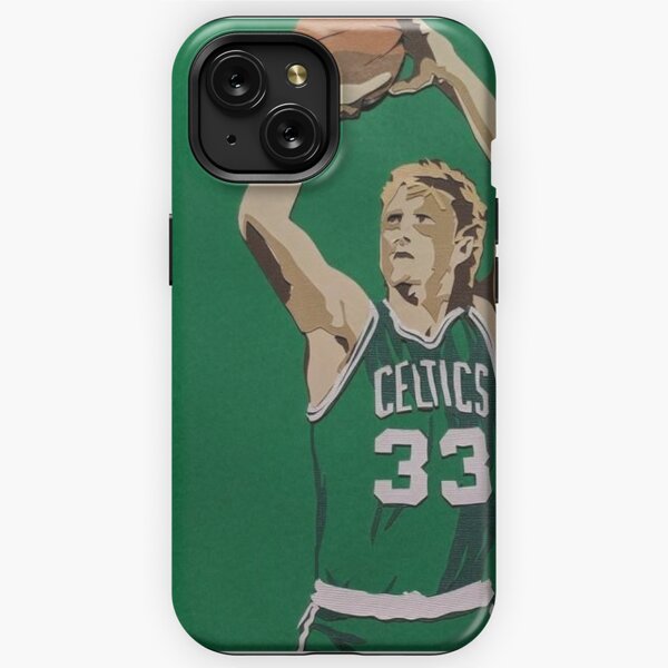 Illustration Larry Bird Wallpaper iPhone Case for Sale by FahmiGibran